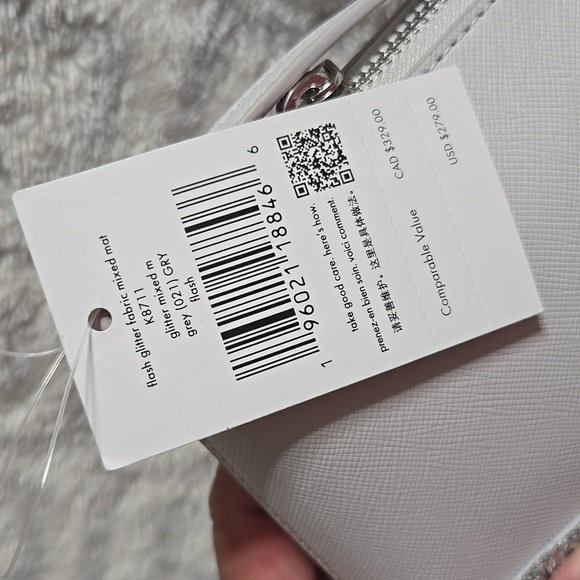 Kate Spade glitter crossbody purse - Picture 7 of 13